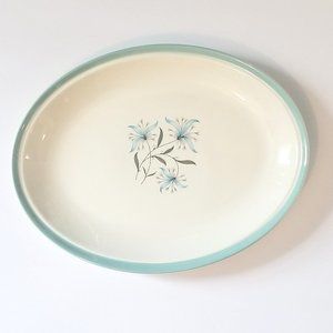 Vintage Aqua 11.5" Platter